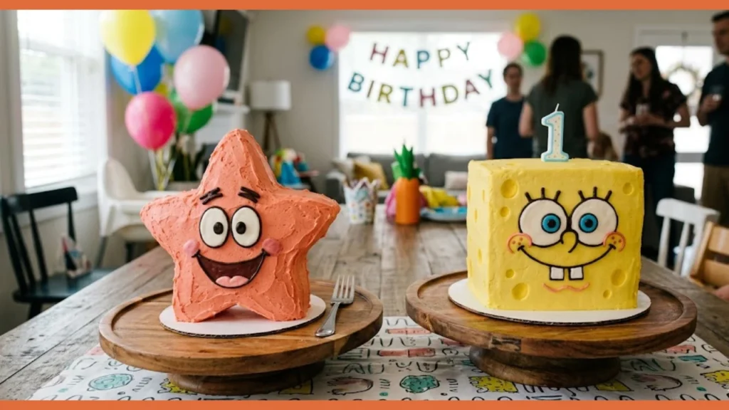 Patrick Star smash cake Crowd favourite - You Know What's Funnier Than 24 Cake Ideas
