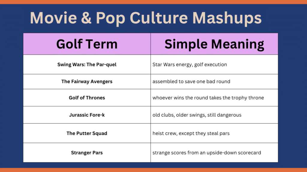 Funny Golf Team Names