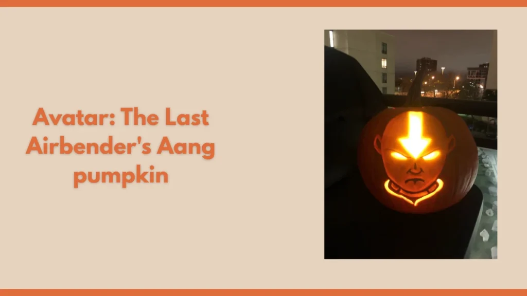 Avatar: The Last Airbender's Aang pumpkin