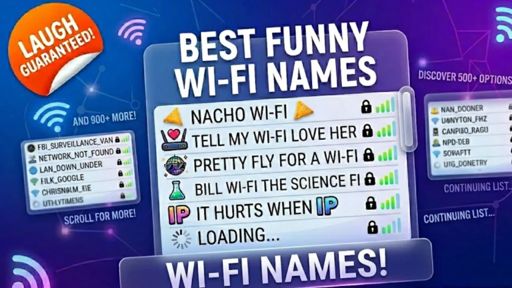 Funny WiFi Names