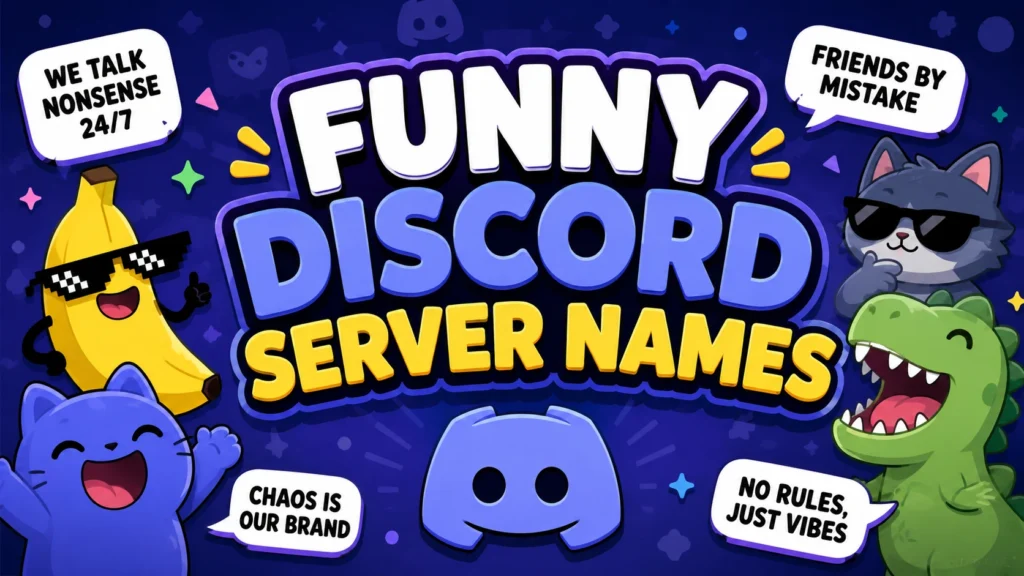 funny discord server names
